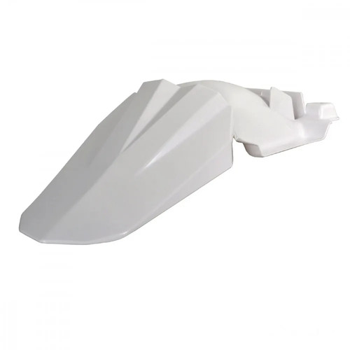 Parafango posteriore bianco